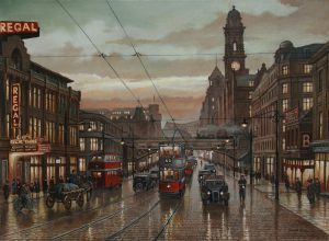 Steven Scholes - Oxford Road, Manchester, The Regal Twins 1936
