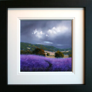 Allan Morgan - Lavender Landscape