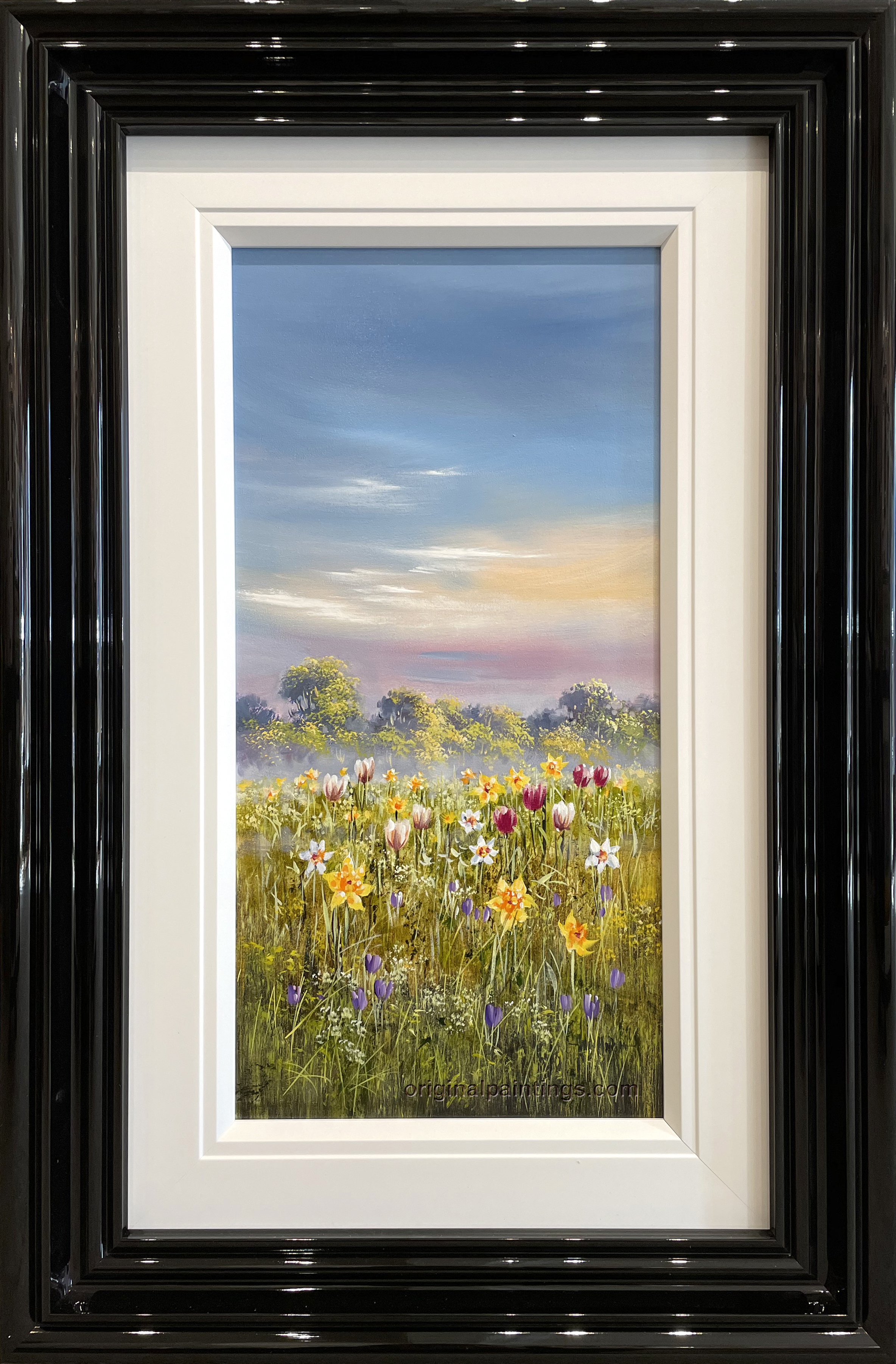 Allan Morgan, Spring Meadow I, Original Painting