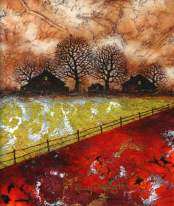 Kerry Darlington - Autumnal Skies and Green Fields