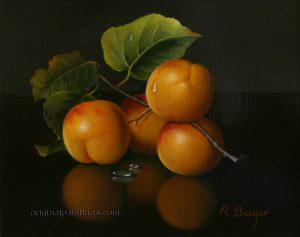 R Berger - Still Life with Mirabelle Plums