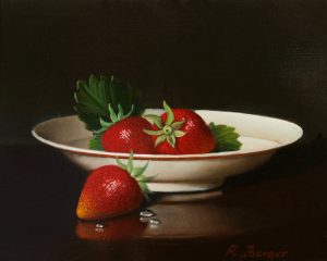 R Berger - Still Life with Strawberries
