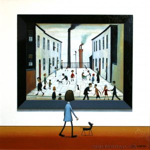 Chris Chapman - L. S. Lowryish – Playing in the Street