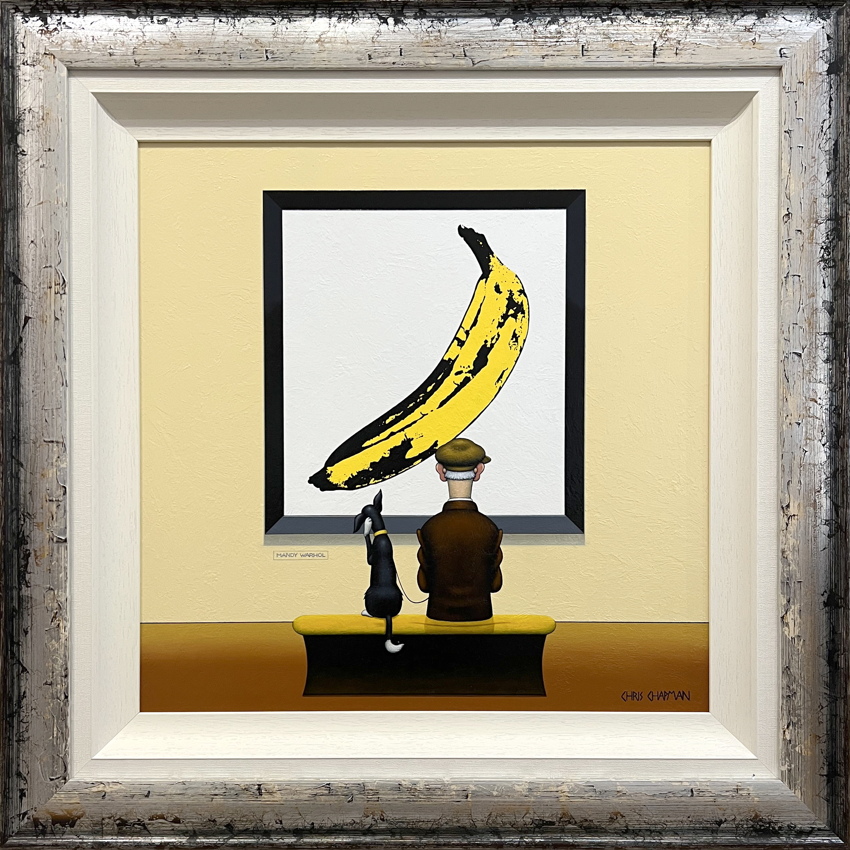 Chris Chapman, Original Painting, ‘Mandy Warhol - Banana Art’
