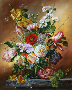 Gyula Siska - Floral Flourish