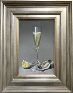 Javier Mulio - Javier Mulio – Still Life with Champagne and Oyster