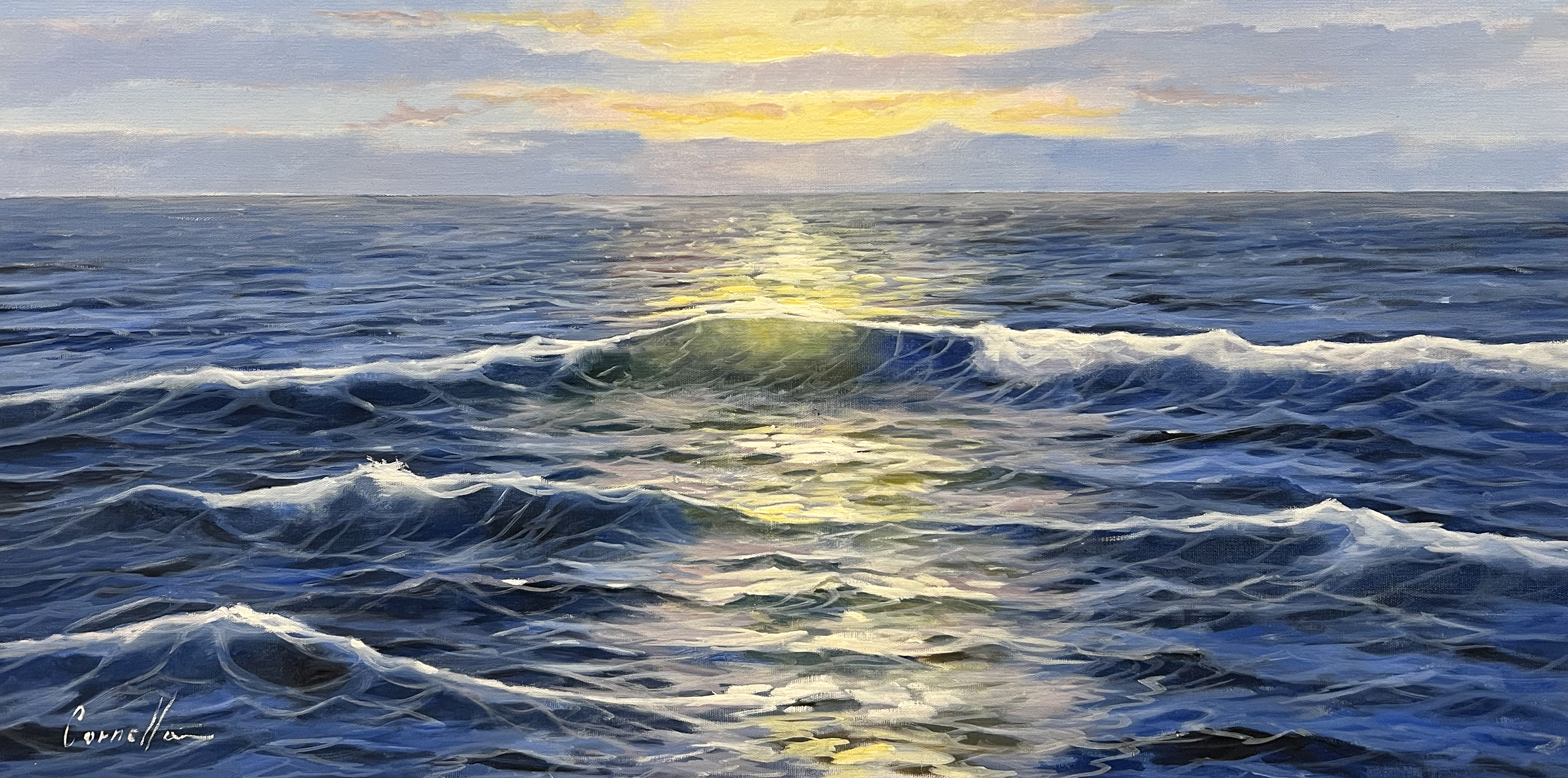 Beautiful Waves by Joan Puerto Cornella, Original