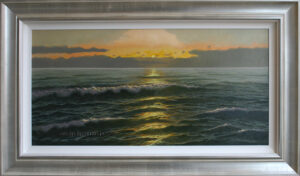 Joan Puerto Cornella - Sunset over the Sea