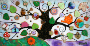 Kerry Darlington - Tree of Harmony with Lock & Key