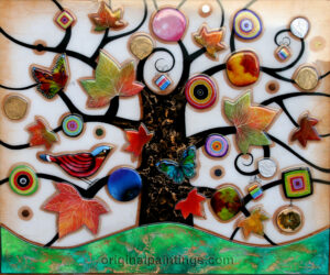 Kerry Darlington - Tree of Tranquillity – Butterfly Enchantment