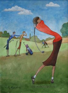 Liz Taylor-Webb - The Lady Golfer