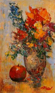 Madjid - Vase of Flowers I