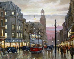Steven Scholes - Market Street, Manchester 1935