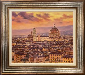 Paolo Bigazzi - Sunset over Florence