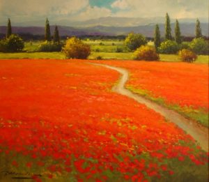 Gerhard Nesvadba - Path through the Poppies