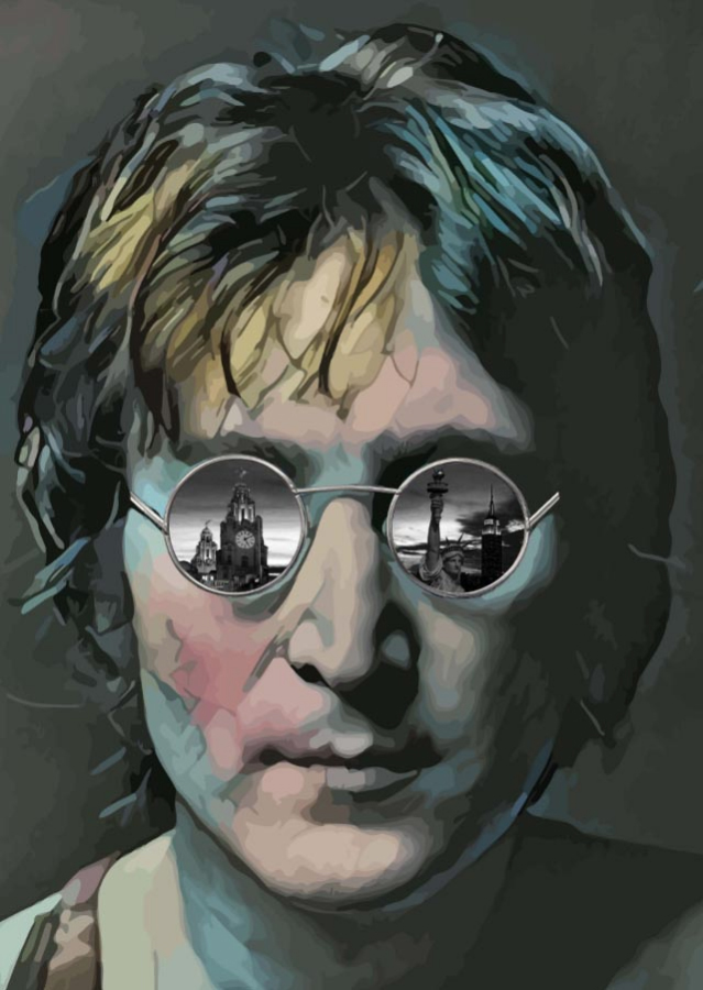 Through the Eyes of Lennon - Multi A2 | Unicorn Gallery
