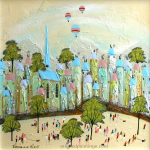 Rozanne Bell - A Busy Morning in the Park