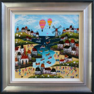 Rozanne Bell - Balloons over the Harbour II