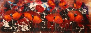 Rozanne Bell - Hot Poppies & Dragonflies