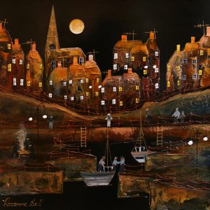 Rozanne Bell - Night on the Harbour