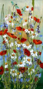 Rozanne Bell - Poppies & Daisies II