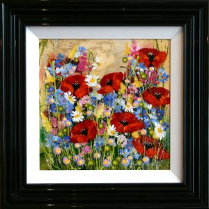 Rozanne Bell - Poppies & Daisies Shimmer II
