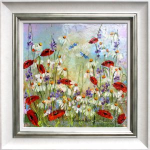 Rozanne Bell - Poppies and Daisies Sparkle II