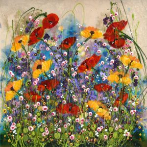Rozanne Bell - Red and Yellow Poppies