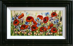 Rozanne Bell - Sparkling Poppies & Dragonflies