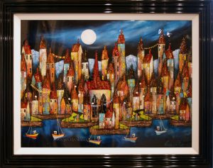 Rozanne Bell - Still Night over the Harbour