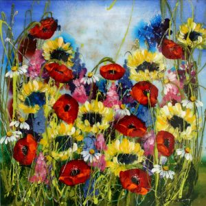 Rozanne Bell - Sunflowers,  Poppies & Daisies