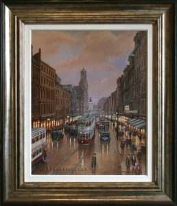 Steven Scholes - Late Shoppers, Market Street, Manchester 1958