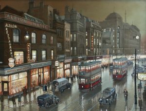Steven Scholes - Market Street, Manchester 1938