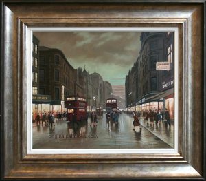 Steven Scholes - Market Street, Manchester 1954