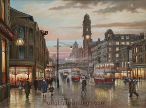 Steven Scholes - Oxford Street, Manchester 1938