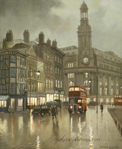 Steven Scholes - Victoria Street, Manchester 1953