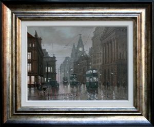 Steven Scholes - Water Street from the Town Hall, Liverpool 1953
