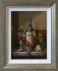 Zoltan Preiner - Still Life with Chateau Grand-Puy-Lacoste