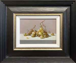 Zoltan Preiner - Still life with White Grapes