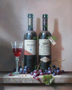 Zoltan Preiner - Still Life with Spanish Wines